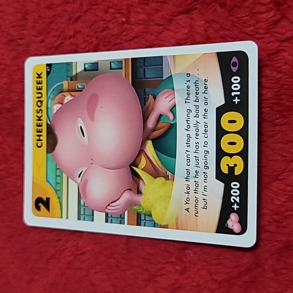 Cheekysqueek Yo-Kai Watch Card - Picture 1 of 3
